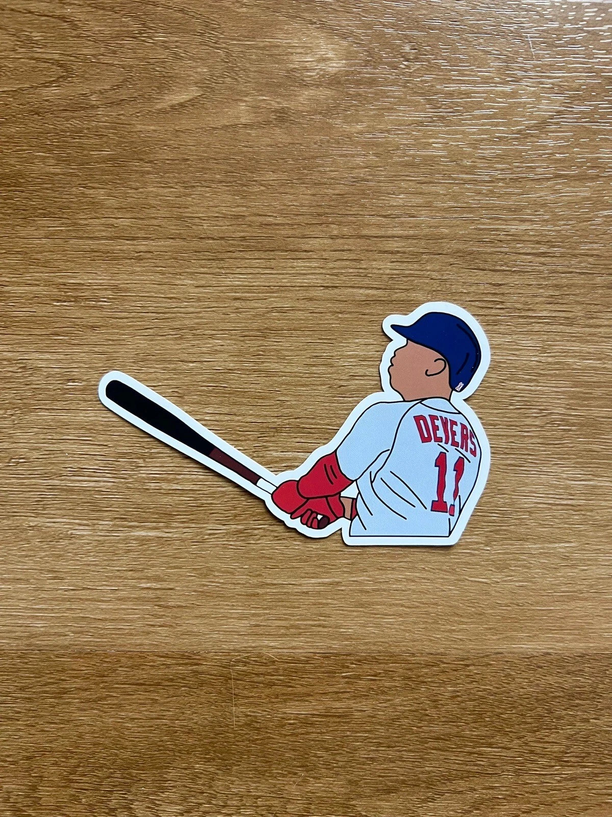 Boston Baseball - Rafael Devers - Die Cut Sticker