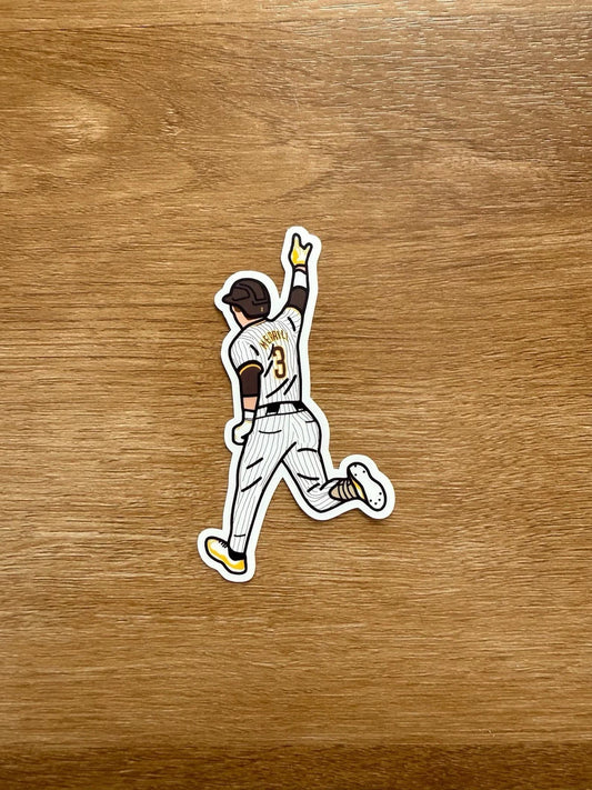 San Diego Baseball - Jackson Merrill - Die Cut Sticker