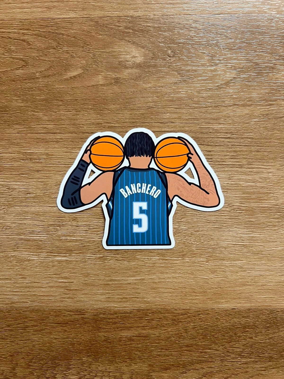 Orlando Basketball - Paolo Banchero - Die Cut Sticker