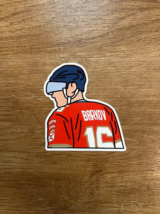 Florida Hockey - Aleksander Barkov - Die Cut Sticker