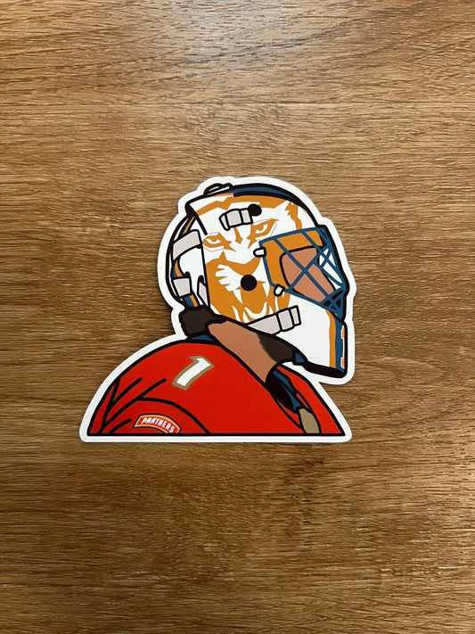 Florida Hockey - Roberto Luongo - Die Cut Sticker