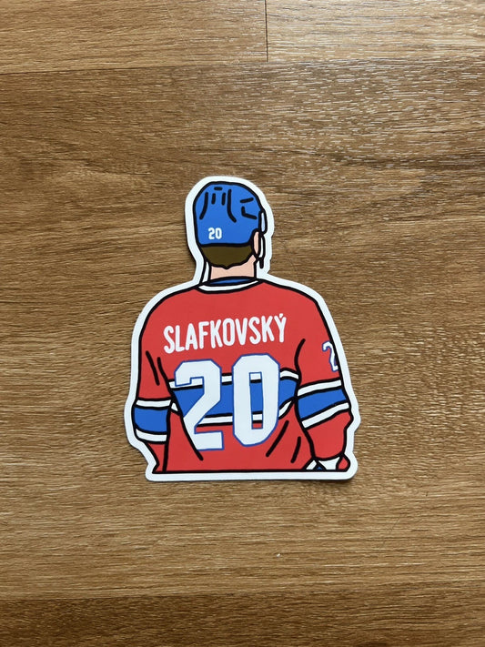 Montreal Hockey - Juraj Slafkovsky - Die Cut Sticker